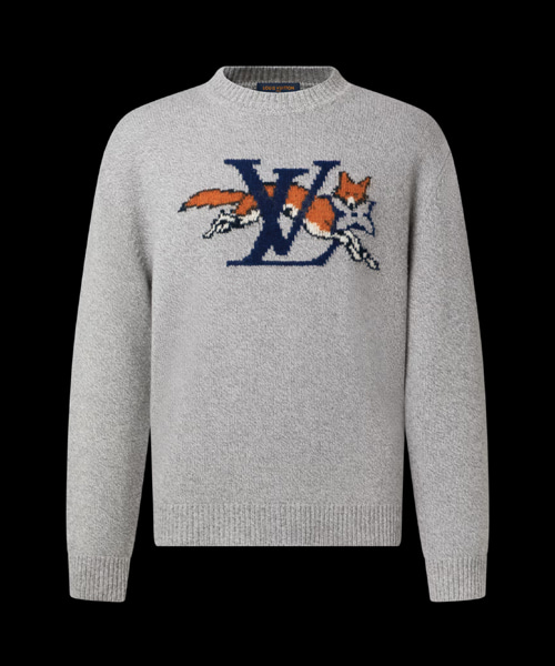 청키 울 캐시미어 크루넥