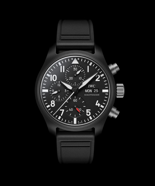 파일럿 워치 크로노그래프 41 탑건 '세라타늄' (IW388106)