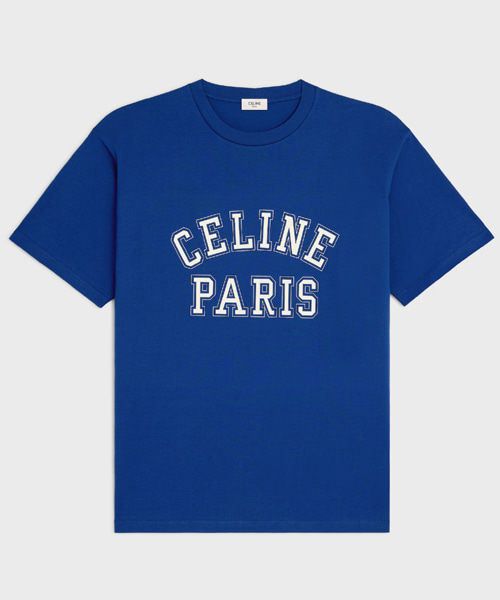 코튼 저지 루즈 티셔츠