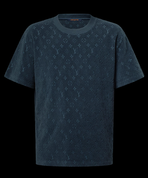 모노그램 프렌치 테리 티셔츠