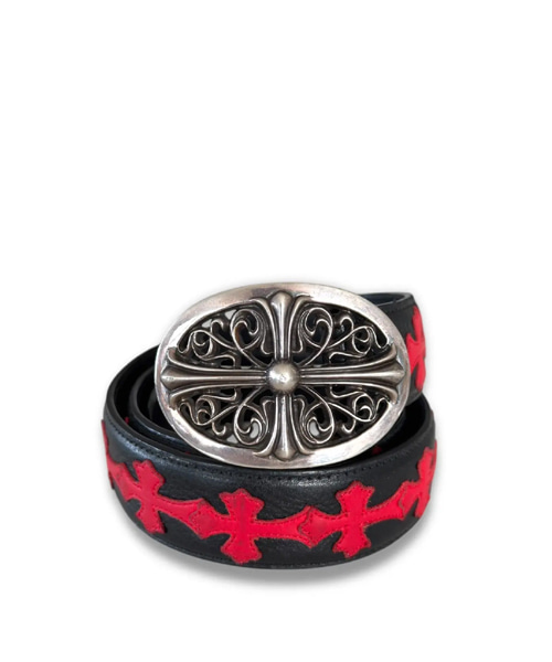 플러딩 레드 패치 벨트