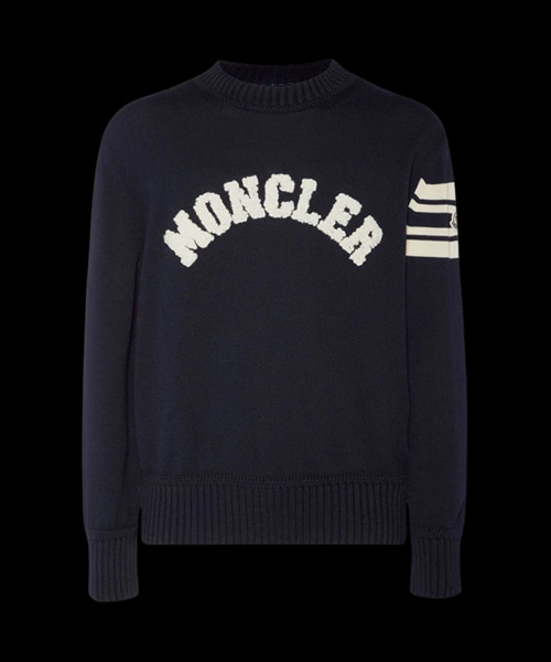 부클 로고 스웨터