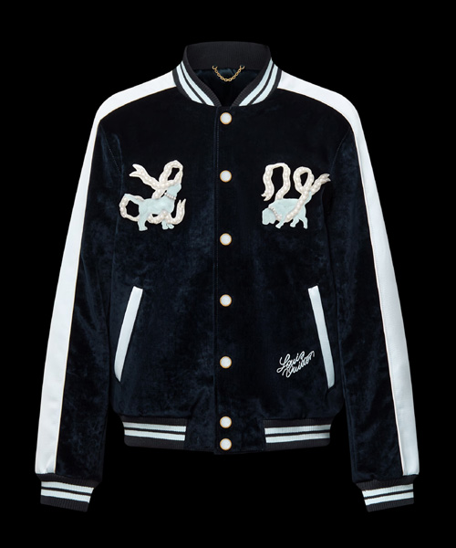 데님 벨벳 수베니어 재킷