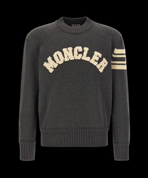 부클 로고 스웨터