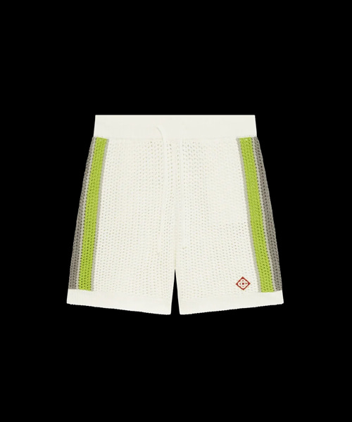 스트라이프 크로셰 쇼츠