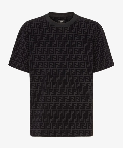 FF 블랙 피케 티셔츠