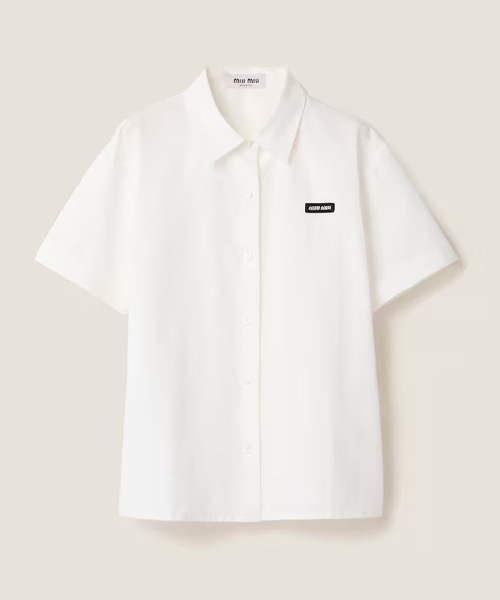 슬러브 포플린 셔츠