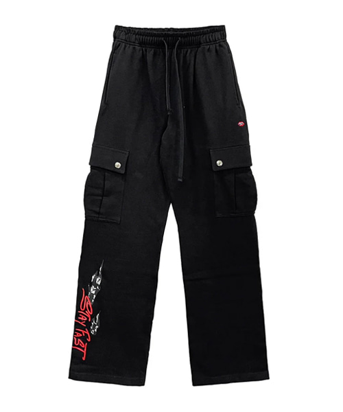 매티 보이 플레임 두들 코믹 루즈 팬츠