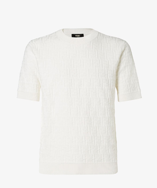 블랙 FF 코튼 스웨터