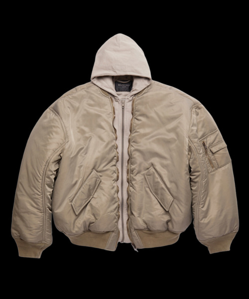 파리 올 오버사이즈 봄버