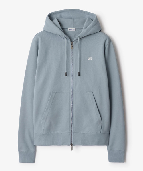 나이트 스탬프 코튼 지퍼 후디