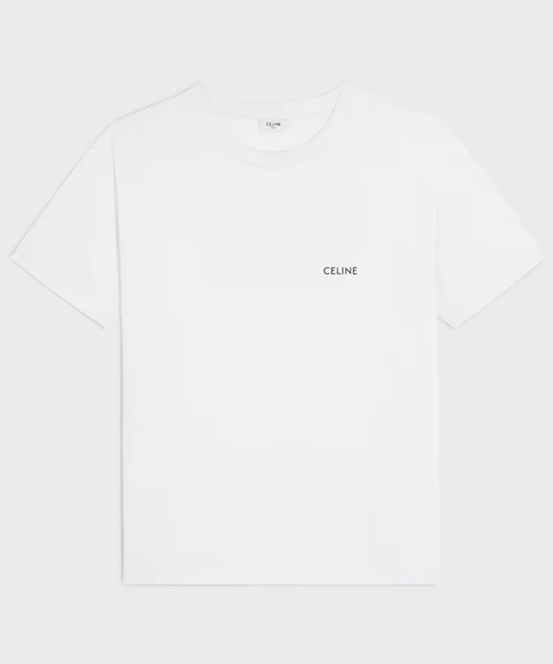 코튼 저지 루즈 티셔츠