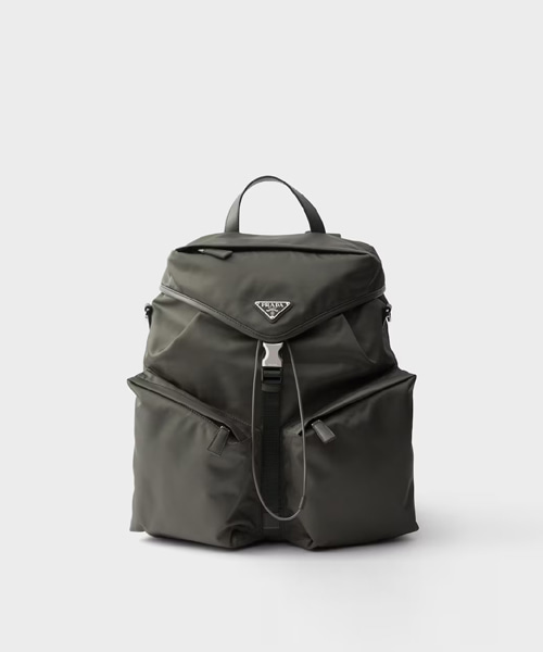 리나일론  및 가죽 백팩