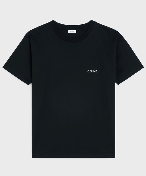 코튼 저지 루즈 티셔츠