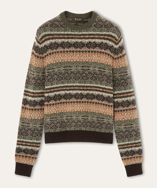 스페이사이드 버진 울 캐시미어 크루넥