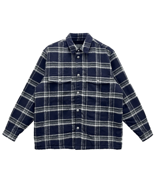 워크독 파일 라인드 플란넬 셔츠 재킷