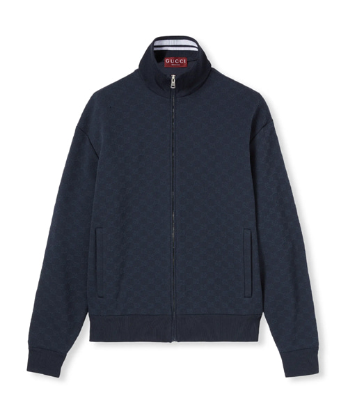 GG 저지 지퍼 자켓