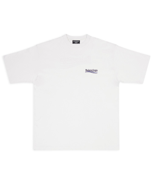 폴리티컬 캠페인 코튼 티셔츠