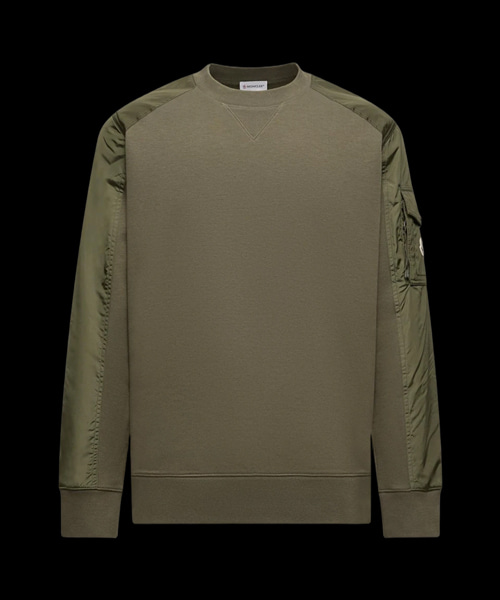 코튼 혼방 스웨트 셔츠