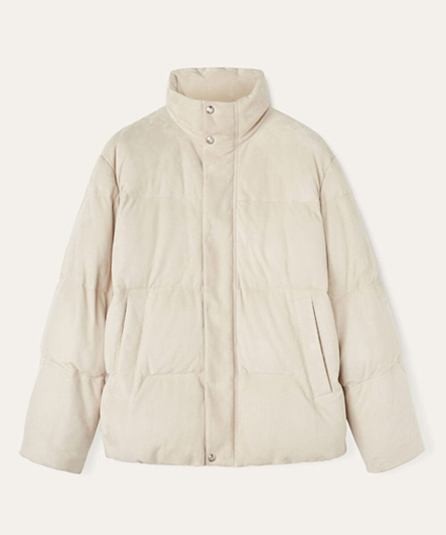 플라비오 퀄팅 스웨이드 자켓