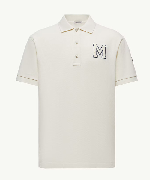 모노그램 코튼 피케 폴로 셔츠