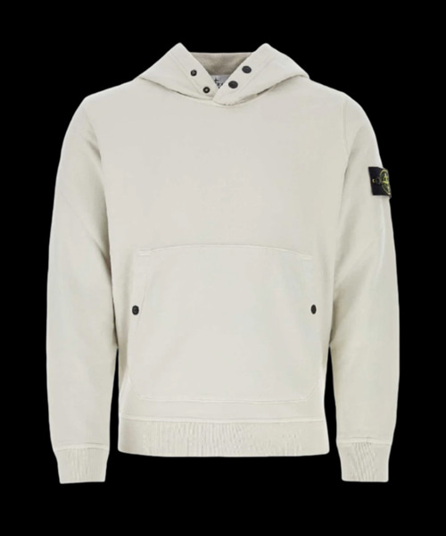 브러쉬드 코튼 플리스 가먼트 크루넥