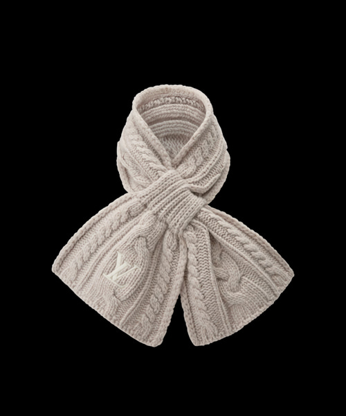 온리 LV 미니 케이블 스카프