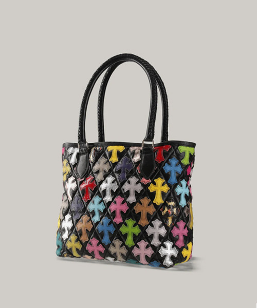 멀티 컬러 라운드 FS 토트백