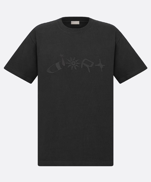 코튼 저지 캐주얼 핏 티셔츠