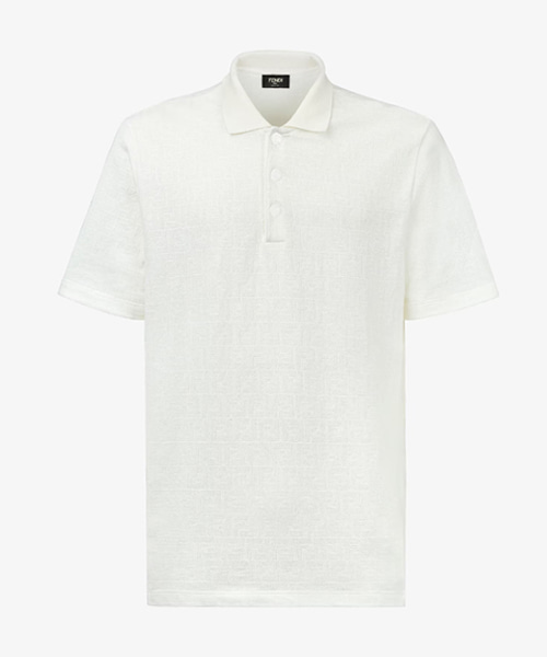 피케 FF 자카드 폴로 셔츠