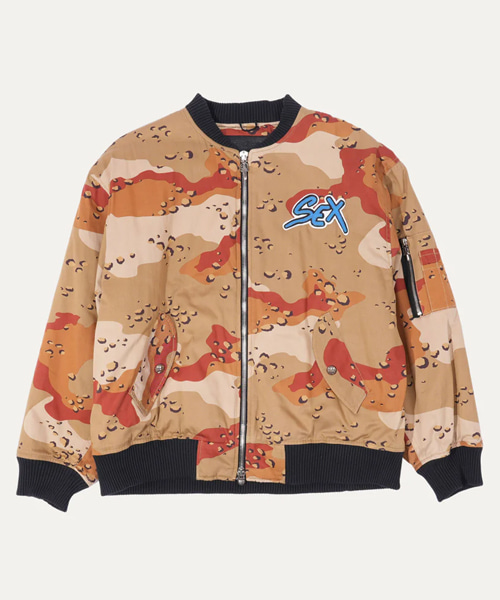 매티 보이 데저트 카모 섹스 레코드 봄버 자켓