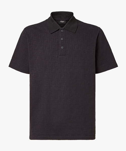 피케 FF 자카드 폴로 셔츠