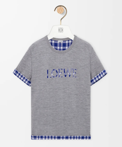 울 코튼 티셔츠