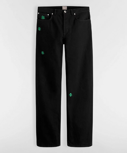 클로버 자수 레귤러 진