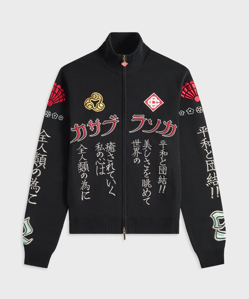 엠브로이더드 트랙 자켓