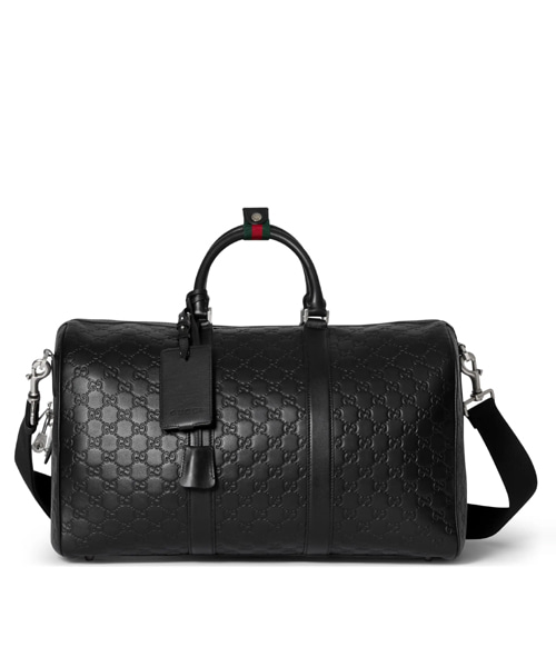 GG 엠블럼 미디엄 트래블 백