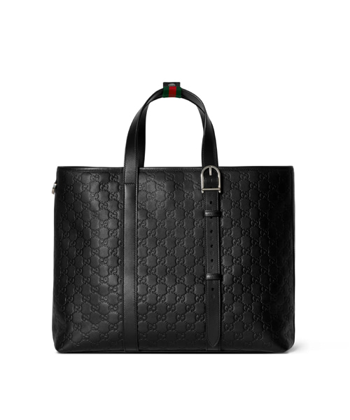 GG 엠블럼 라지 토트 백