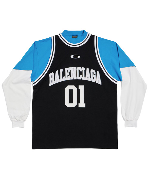 바스켓볼 시리즈 레이어드 롱 슬리브 티셔츠