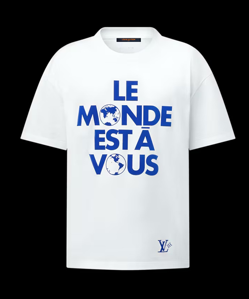 그래픽 코튼 티셔츠