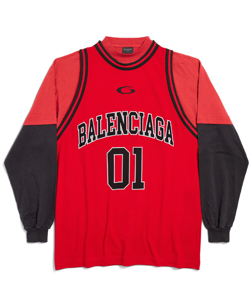 바스켓볼 시리즈 레이어드 롱 슬리브 티셔츠