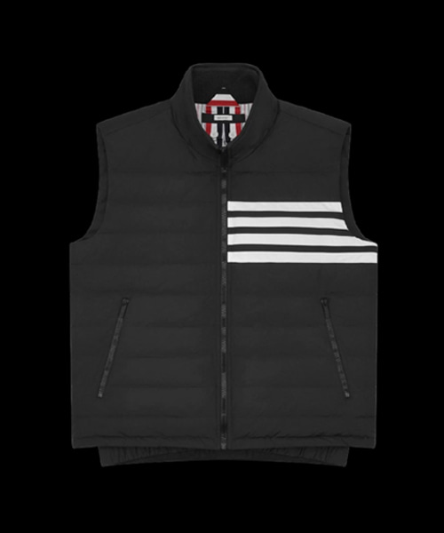 폴리 트윌 다운 스키 베스트