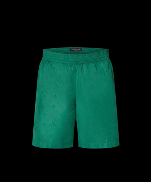 모노그램 나일론 스윔 팬츠