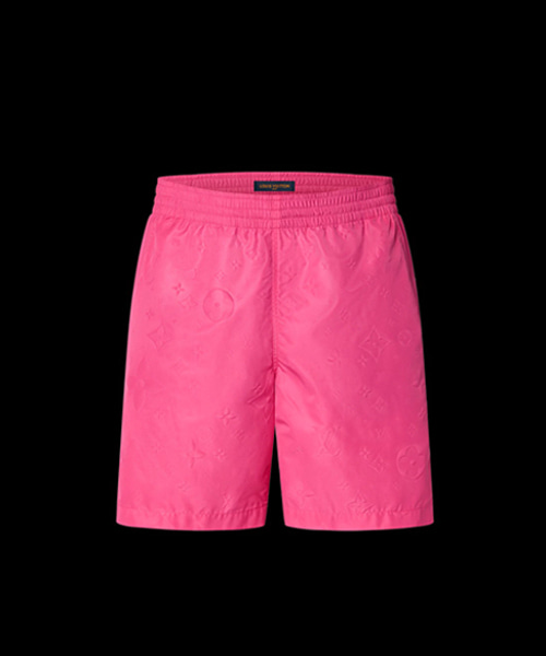 모노그램 나일론 스윔 팬츠