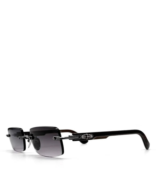 DEEP I 건메탈 우드 에보니 월넛 선글라스