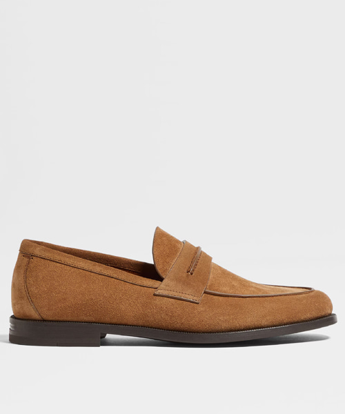 스웨이드 모카신 코르소 로퍼