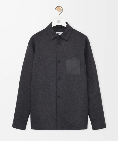 울 & 캐시미어 오버셔츠