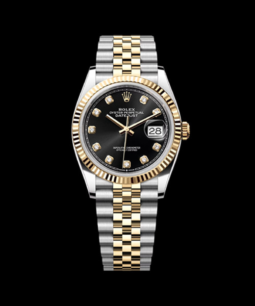 데이트저스트 (콤비 / 쥬빌리 / 다이아 인덱스) 36mm