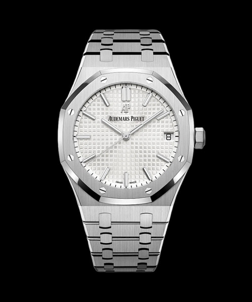 로얄오크 셀프와인딩 41mm (화이트 다이얼)