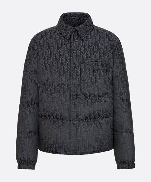 오블리크 다운 오버셔츠