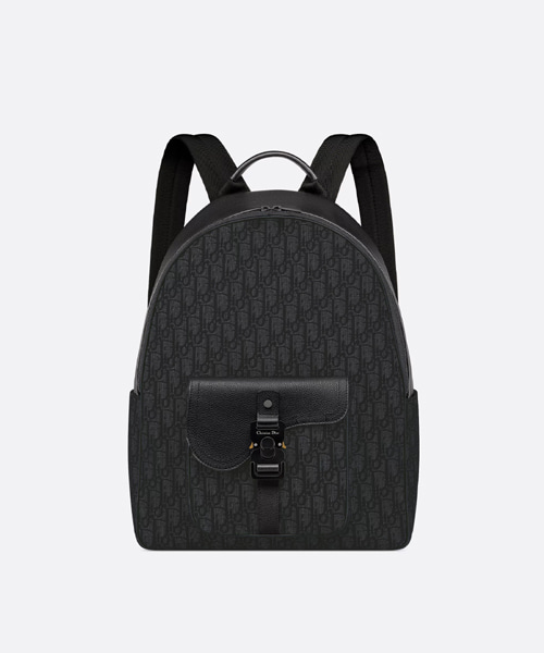 새들 지퍼 백팩